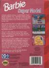 Barbie Super Model Box Art Back Barbie Super Model Box Art Back